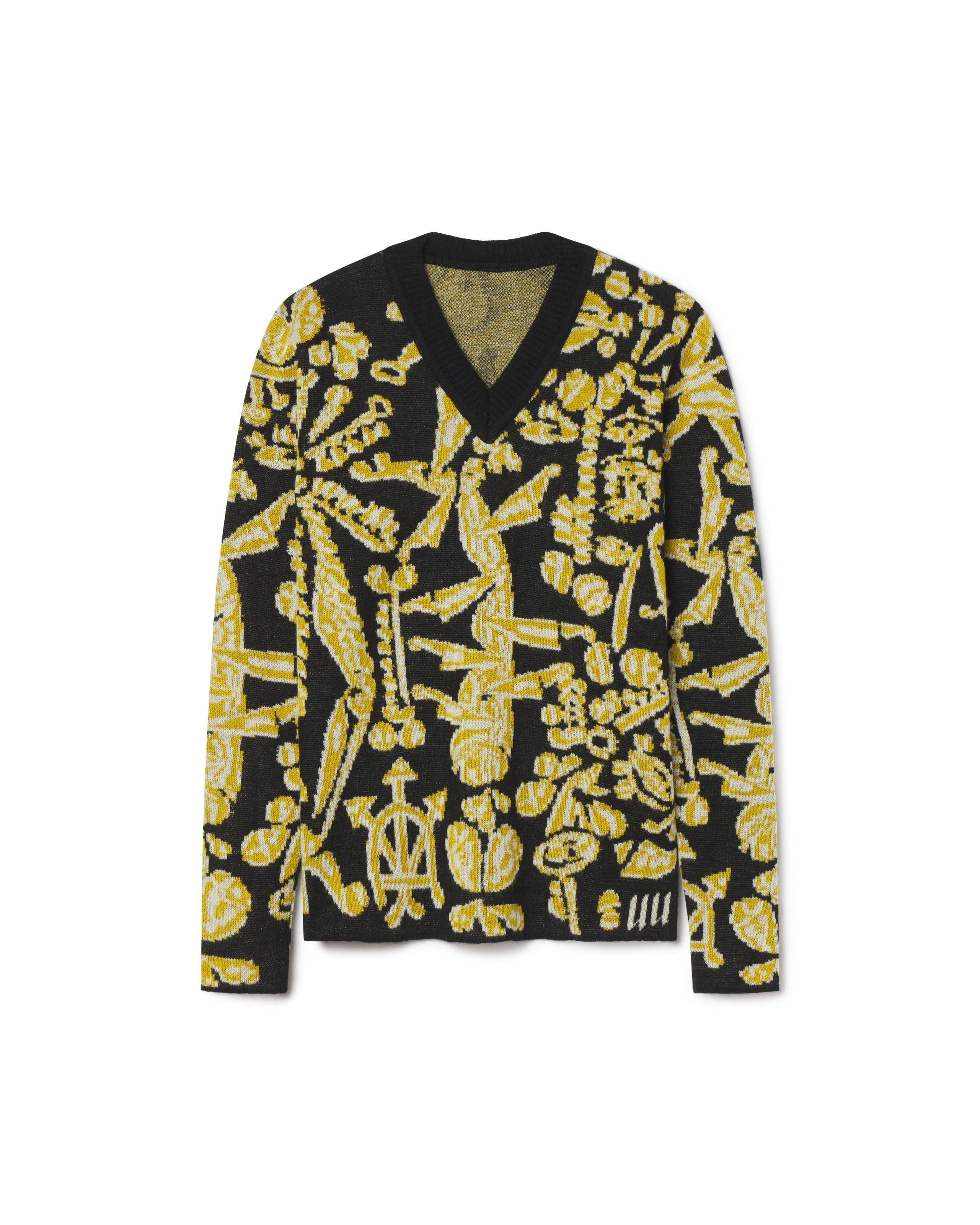 Empingated Knit Top
