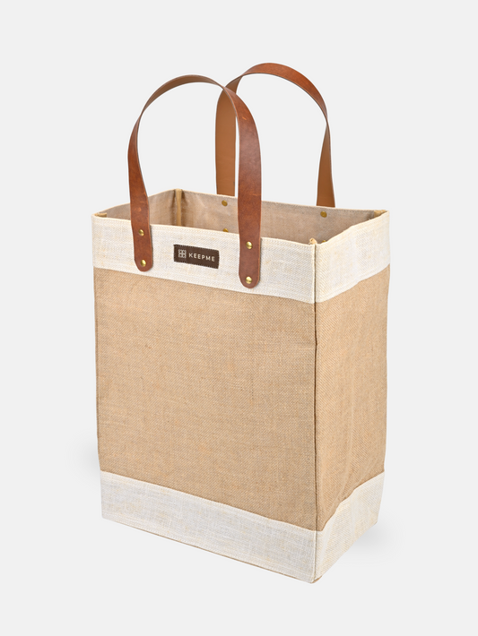 Jute Tall Tote