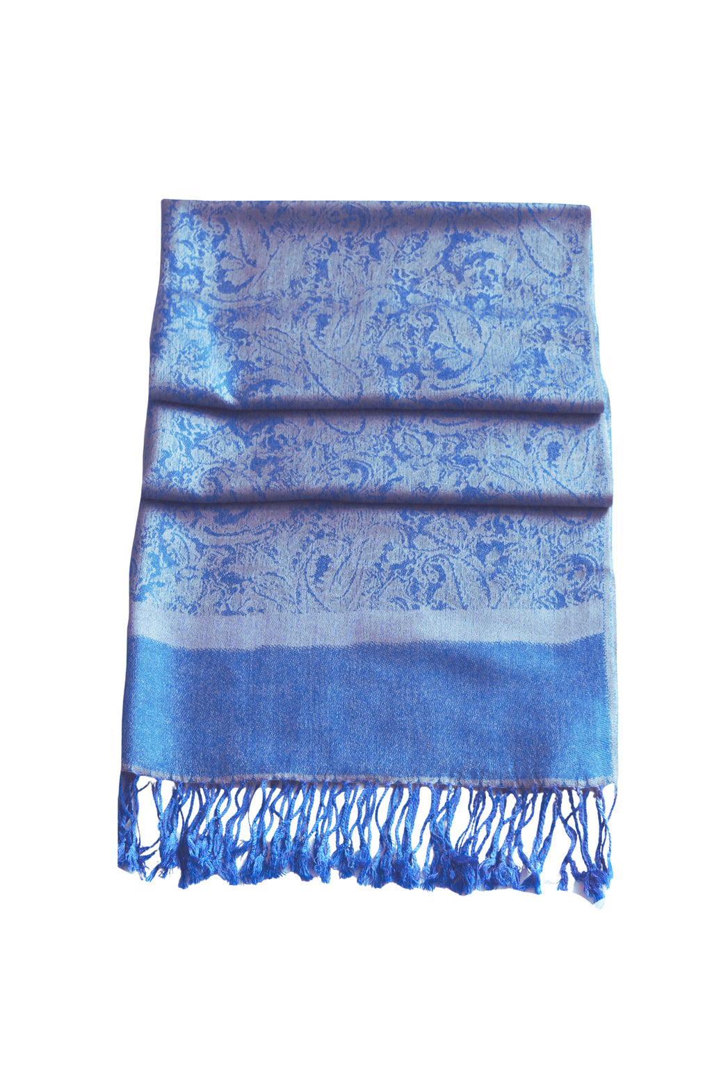 Sakkas 70" x 28" Paisley Self-Design Pashmina Shawl / Wrap / Stole