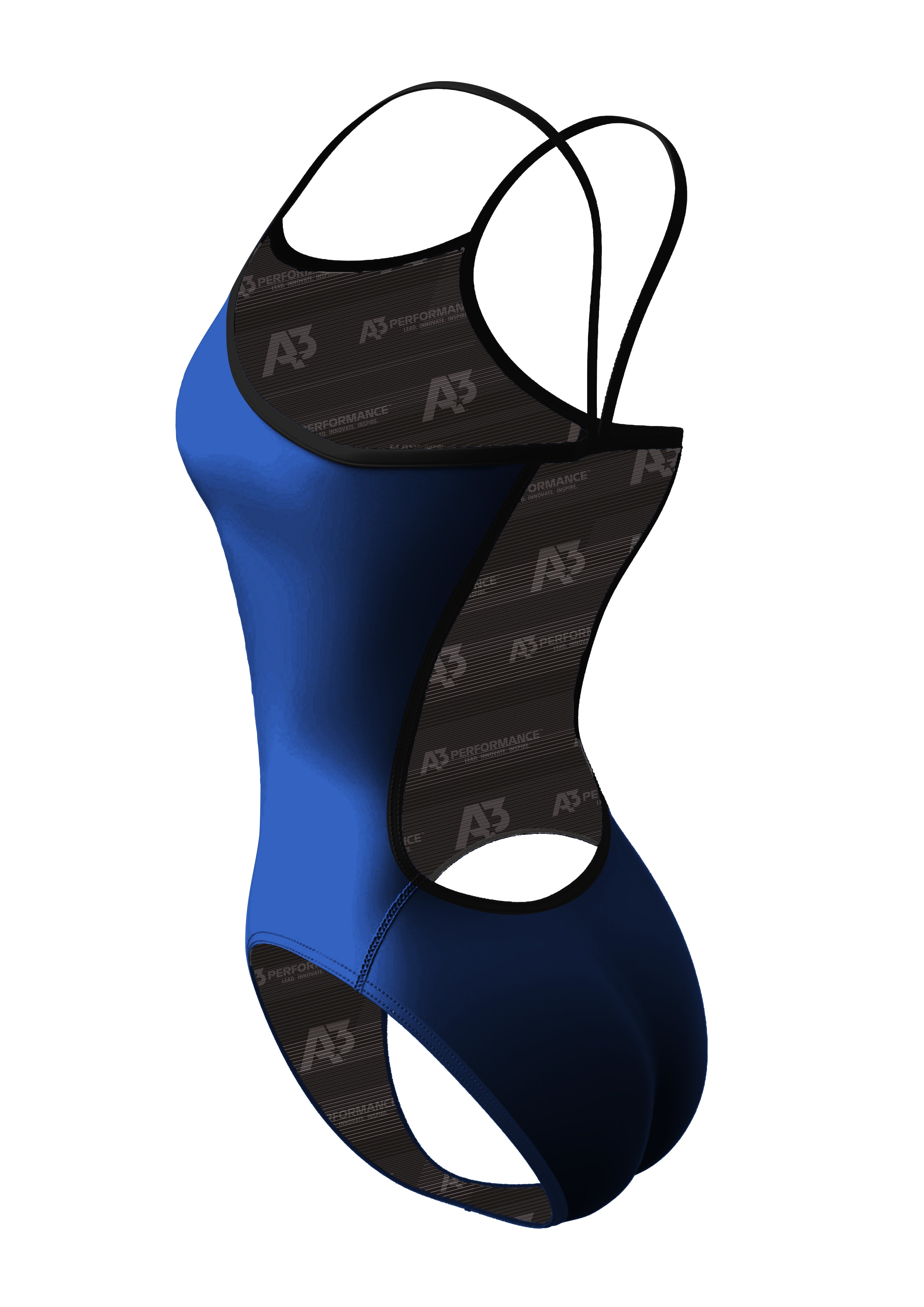 A3 Performance Solid Female Flashback Swimsuit
