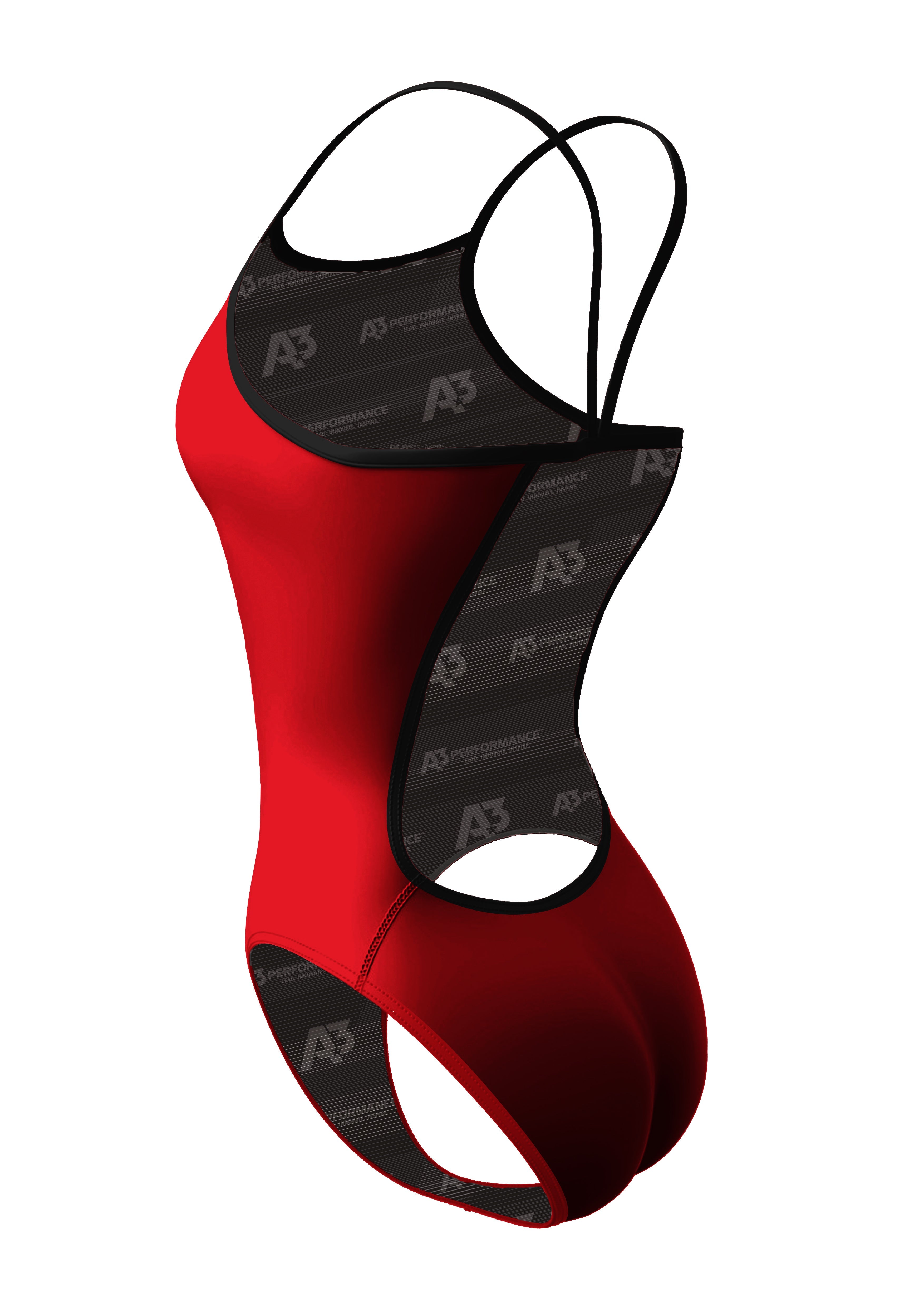 A3 Performance Solid Female Flashback Swimsuit