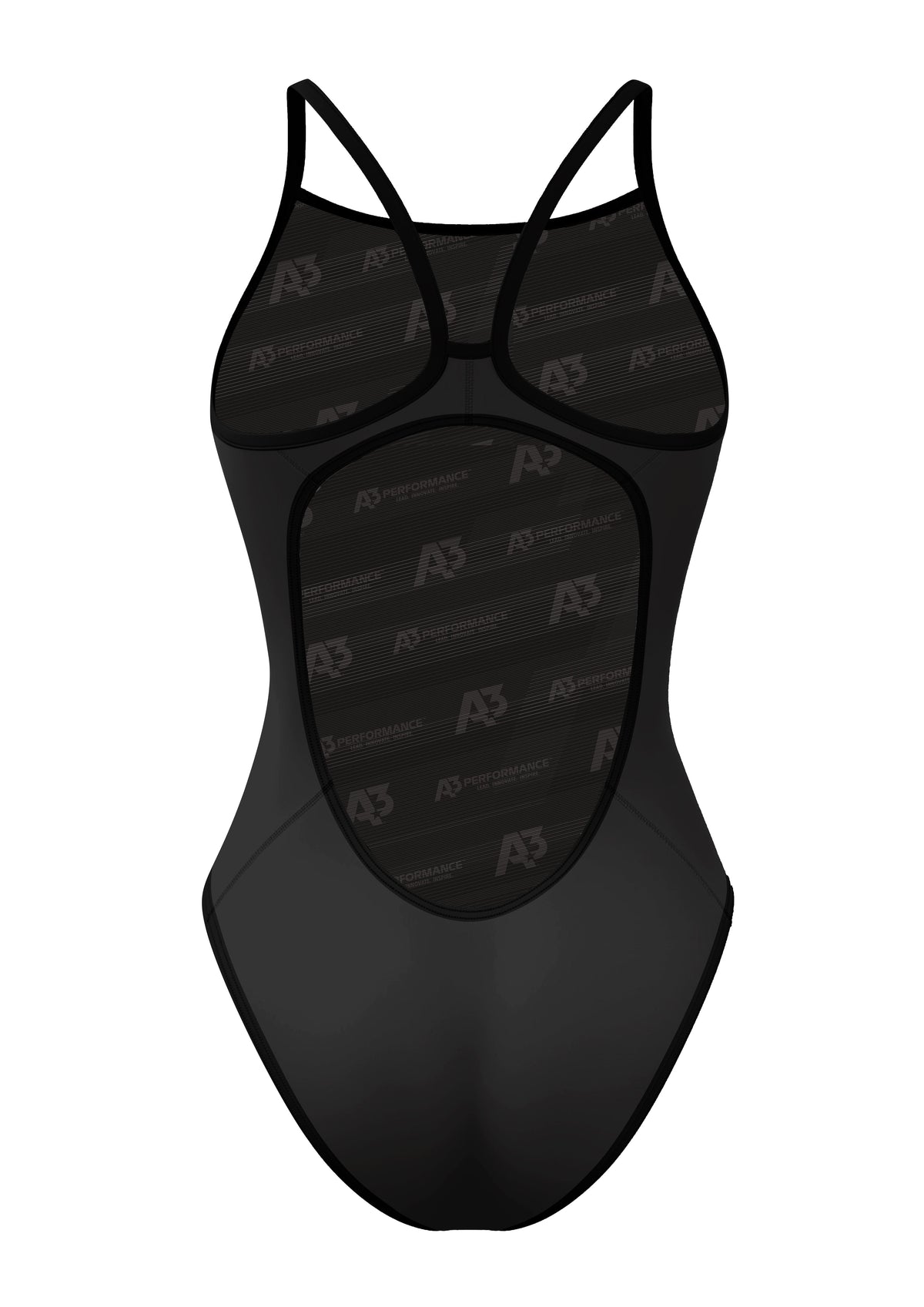 A3 Performance Solid Female Xback Swimsuit