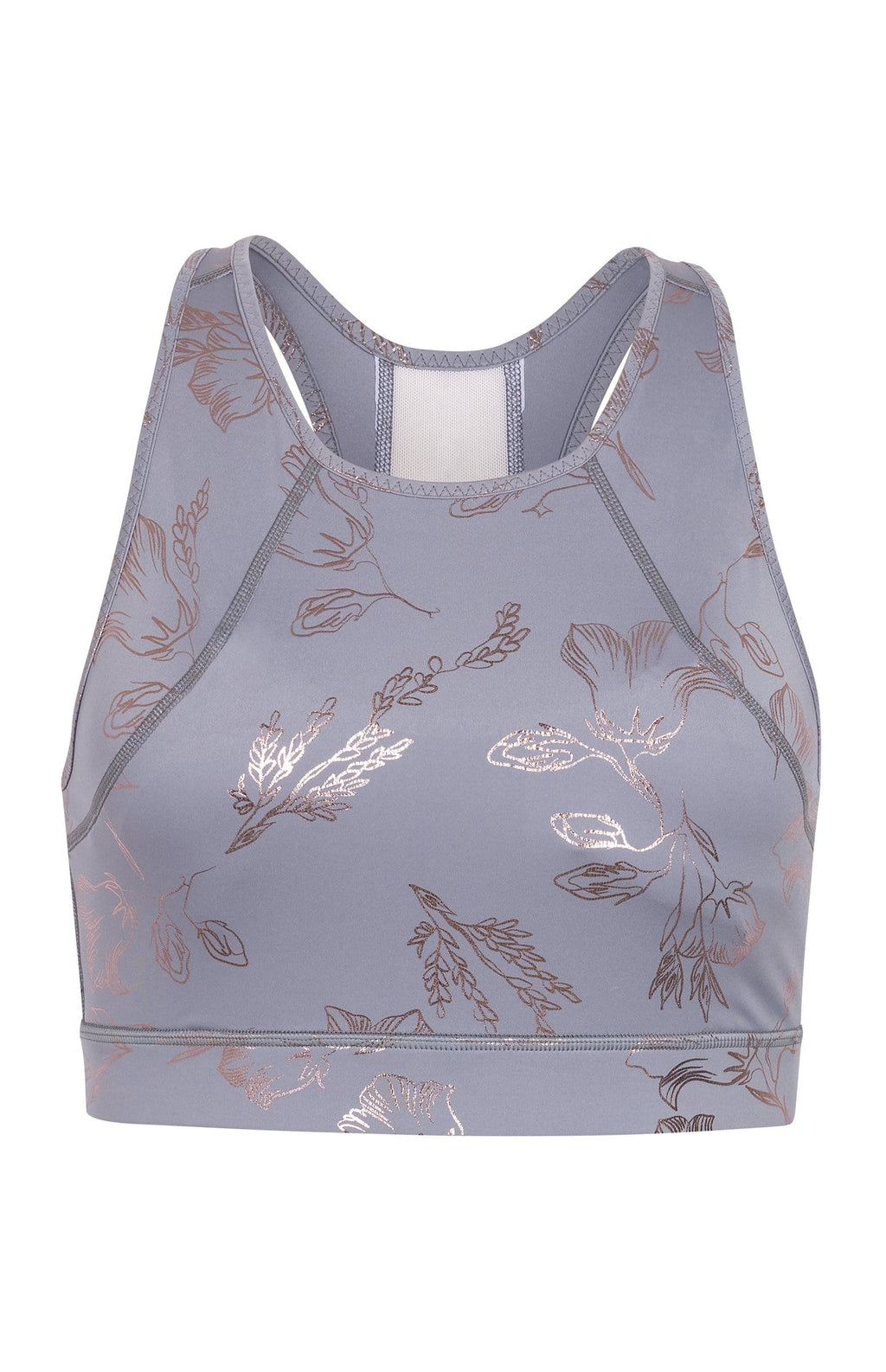 Gold Sports Bra - Meadow