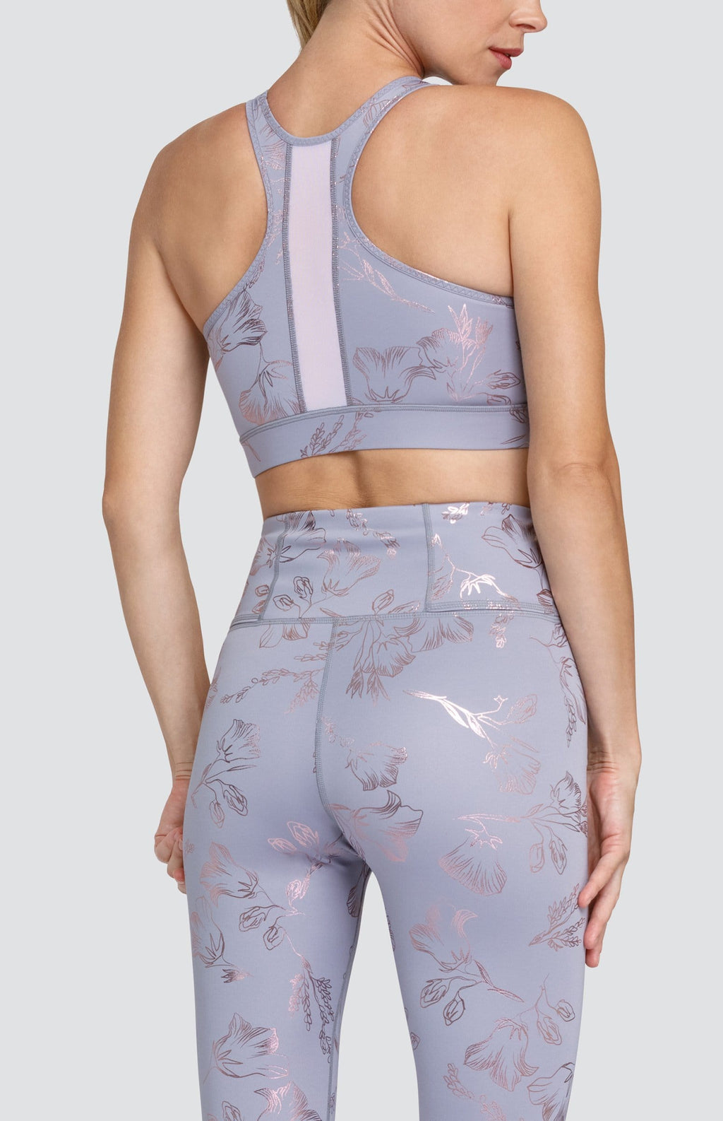 Gold Sports Bra - Meadow