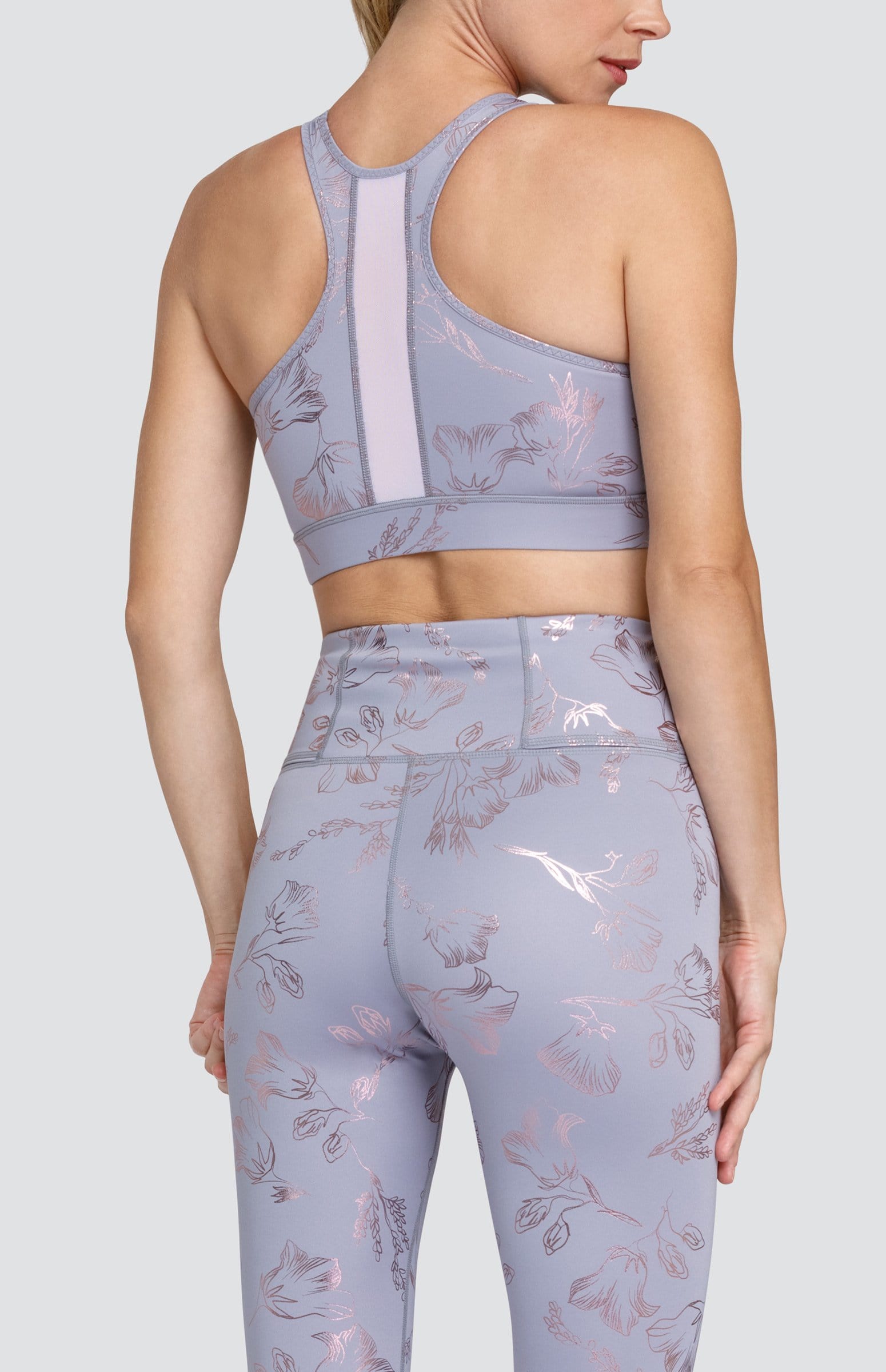 Gold Sports Bra - Meadow