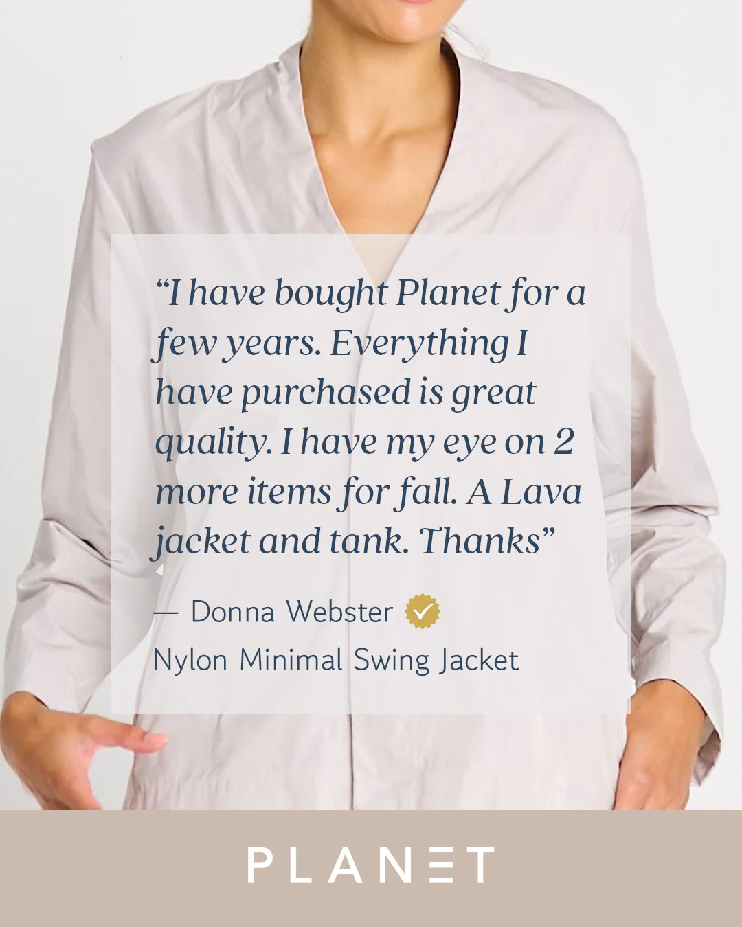 Nylon Minimal Swing Jacket - Mint
