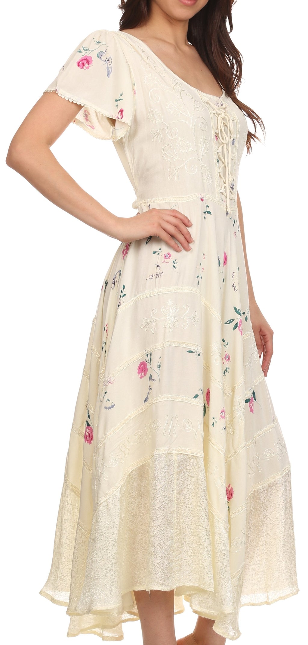 Sakkas Calliope Corset Style Dress