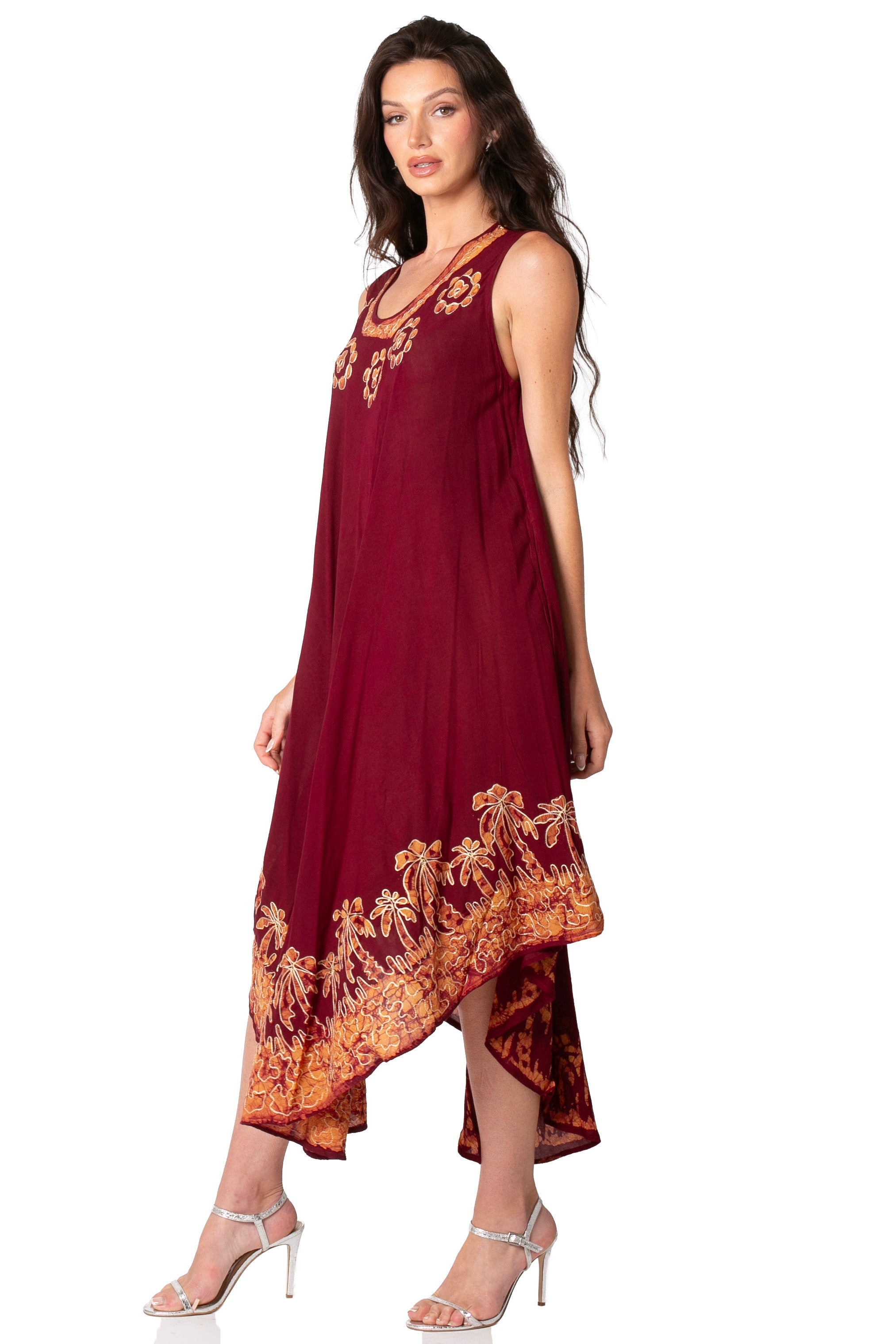 Sakkas Sundari Caftan Tank Dress / Cover Up
