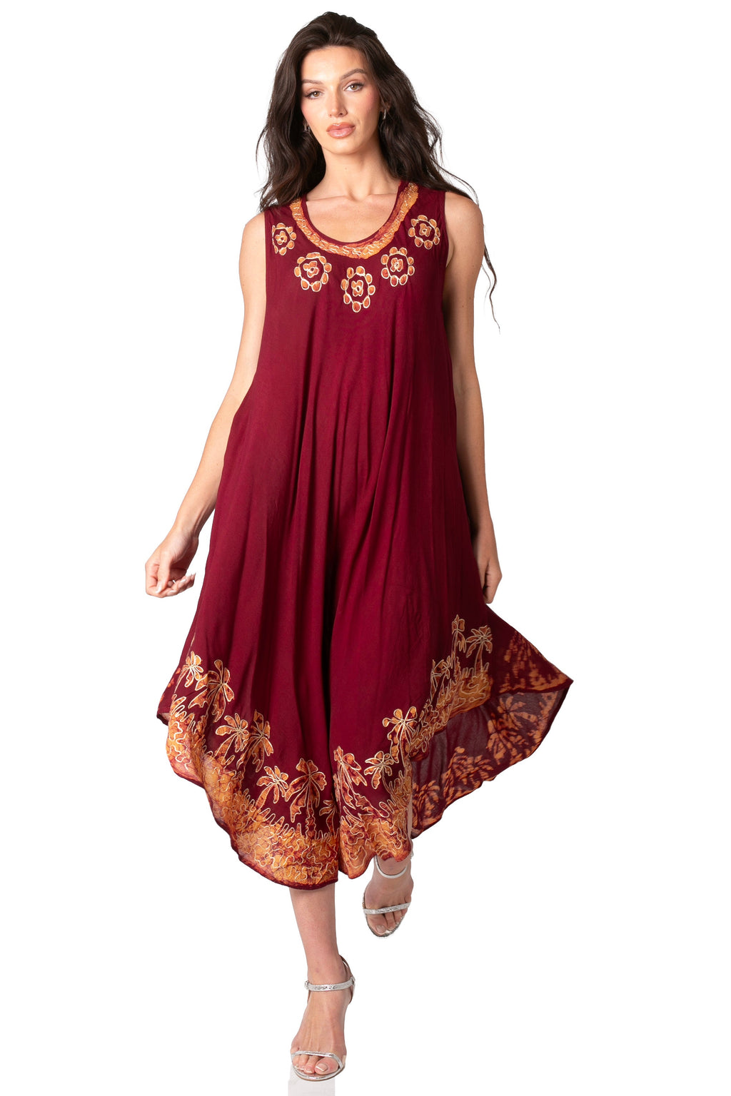 Sakkas Sundari Caftan Tank Dress / Cover Up