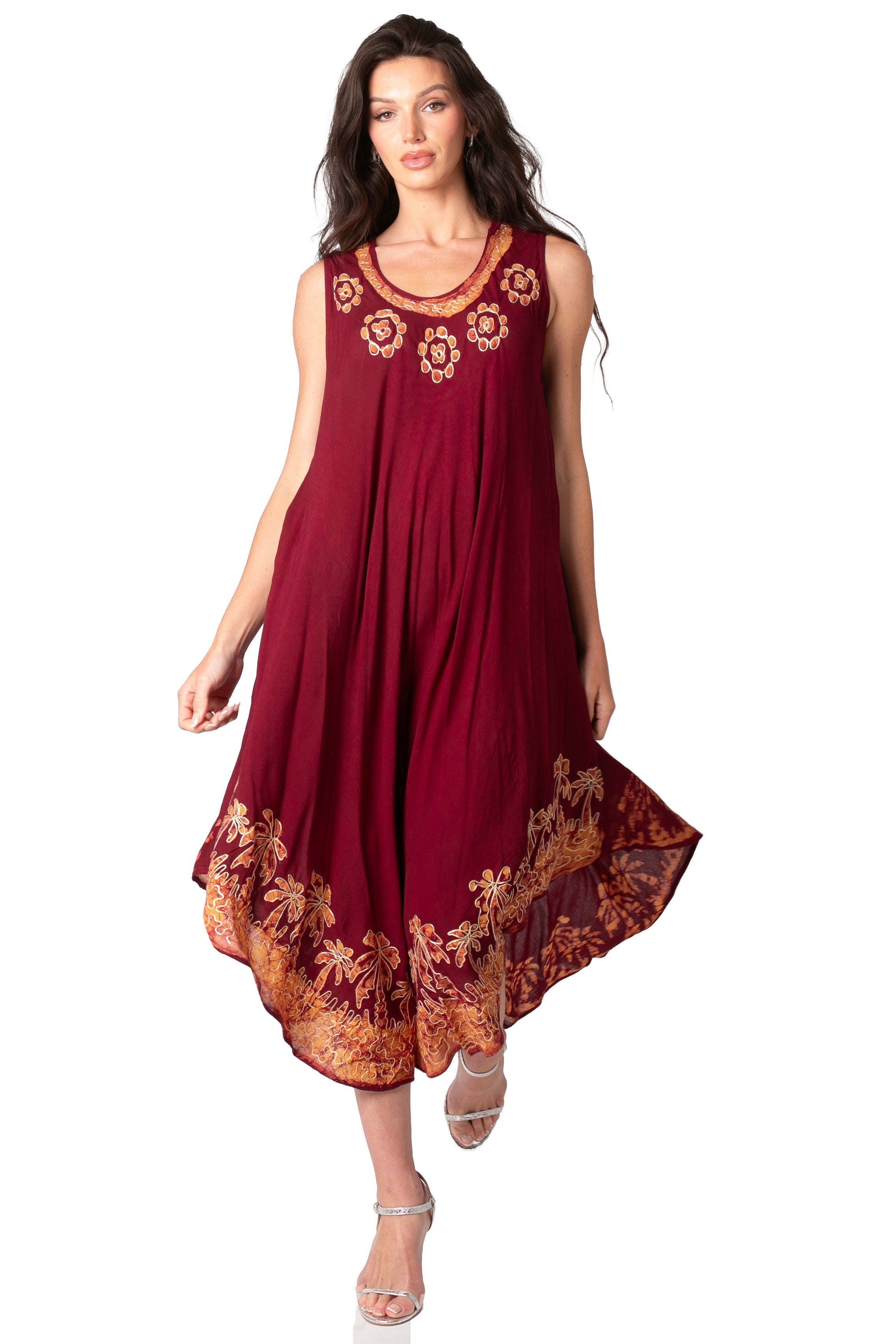 Sakkas Sundari Caftan Tank Dress / Cover Up