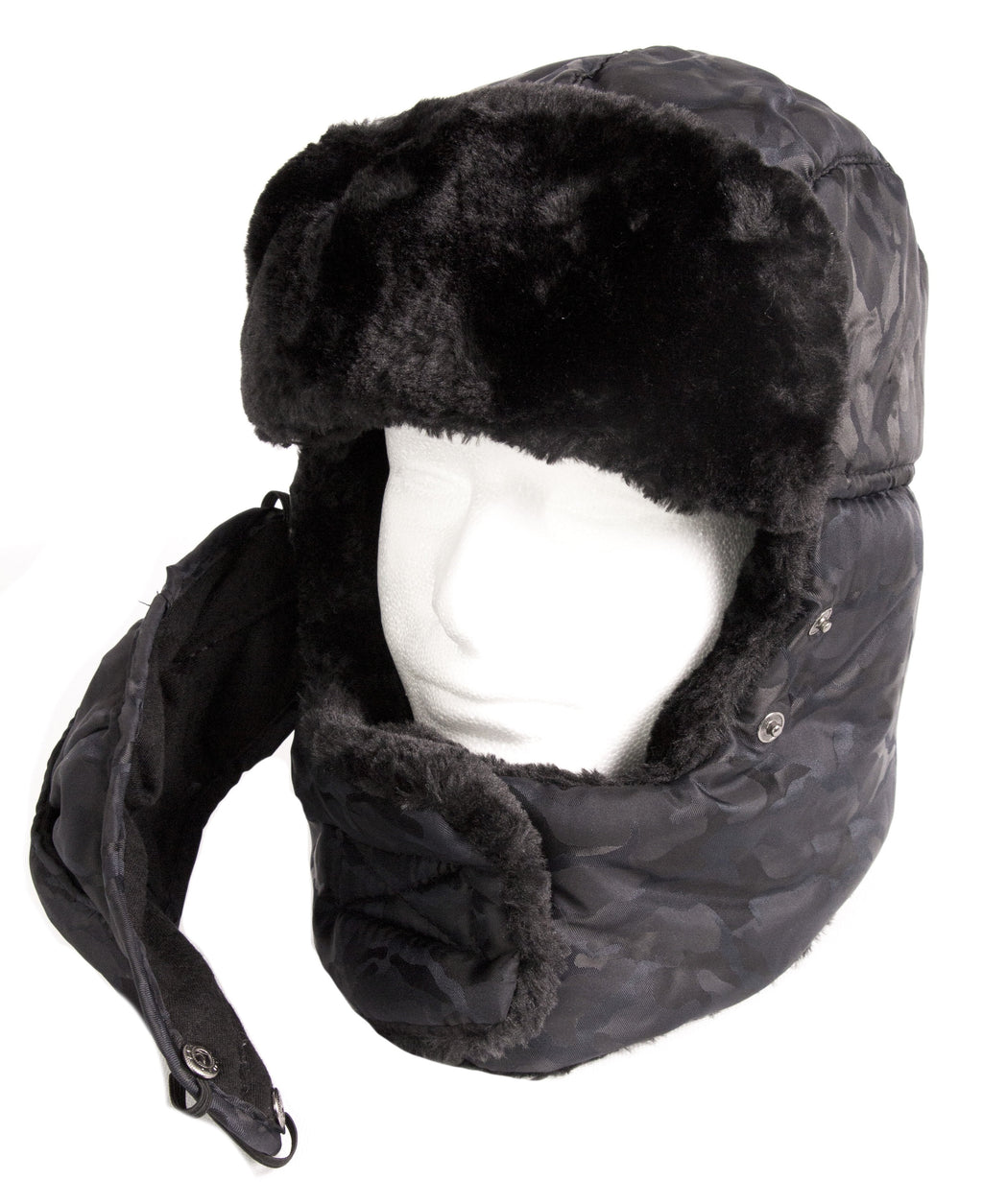 Sakkas Alex Ushanka Trapper Hat Removable Mask Faux Fur Winter Aviator Russian Hat, Windproof Cold Weather for Men & Women