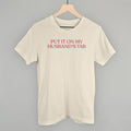 Put It On My Husband's Tab (Pink)