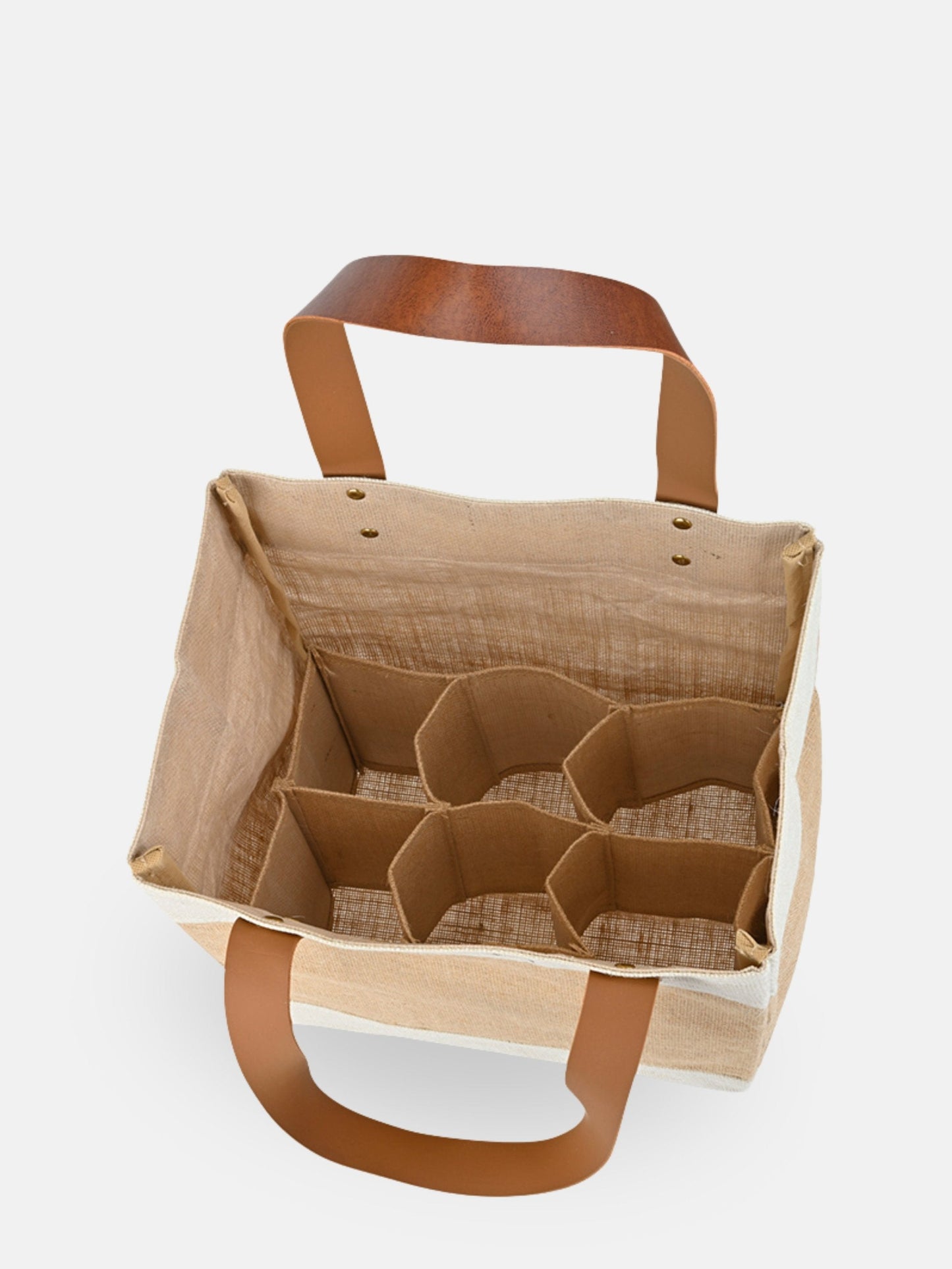 Jute 2-in-1 Convertible Beverage Tote