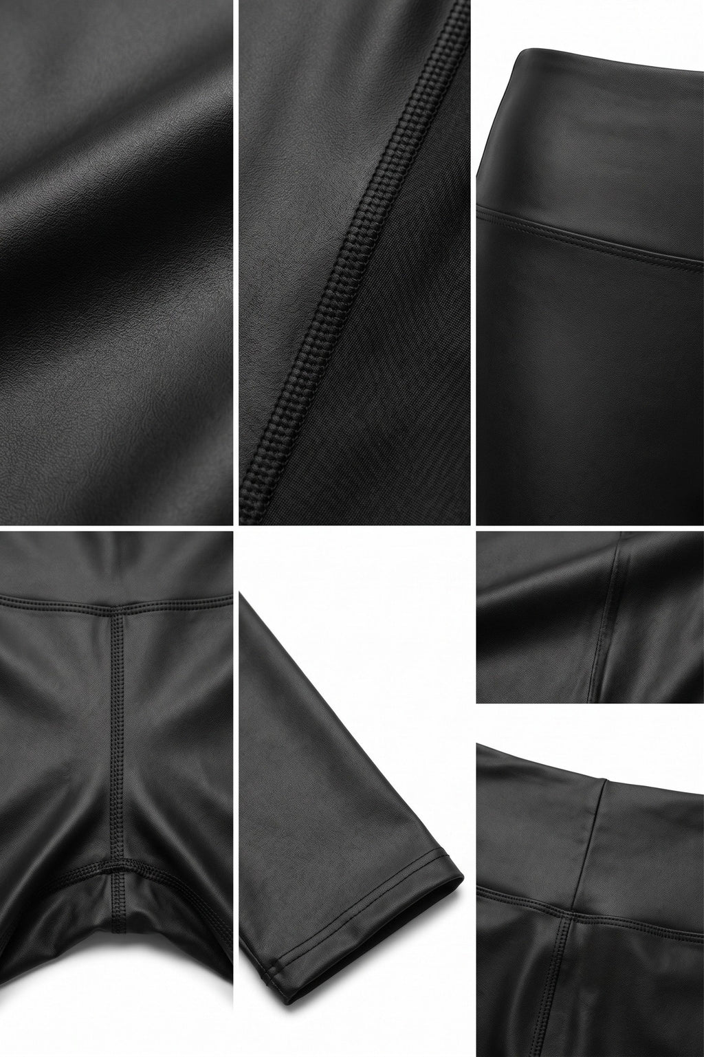 Sakkas Matte Liquid High Waist Stretch Leggings - Made in USA