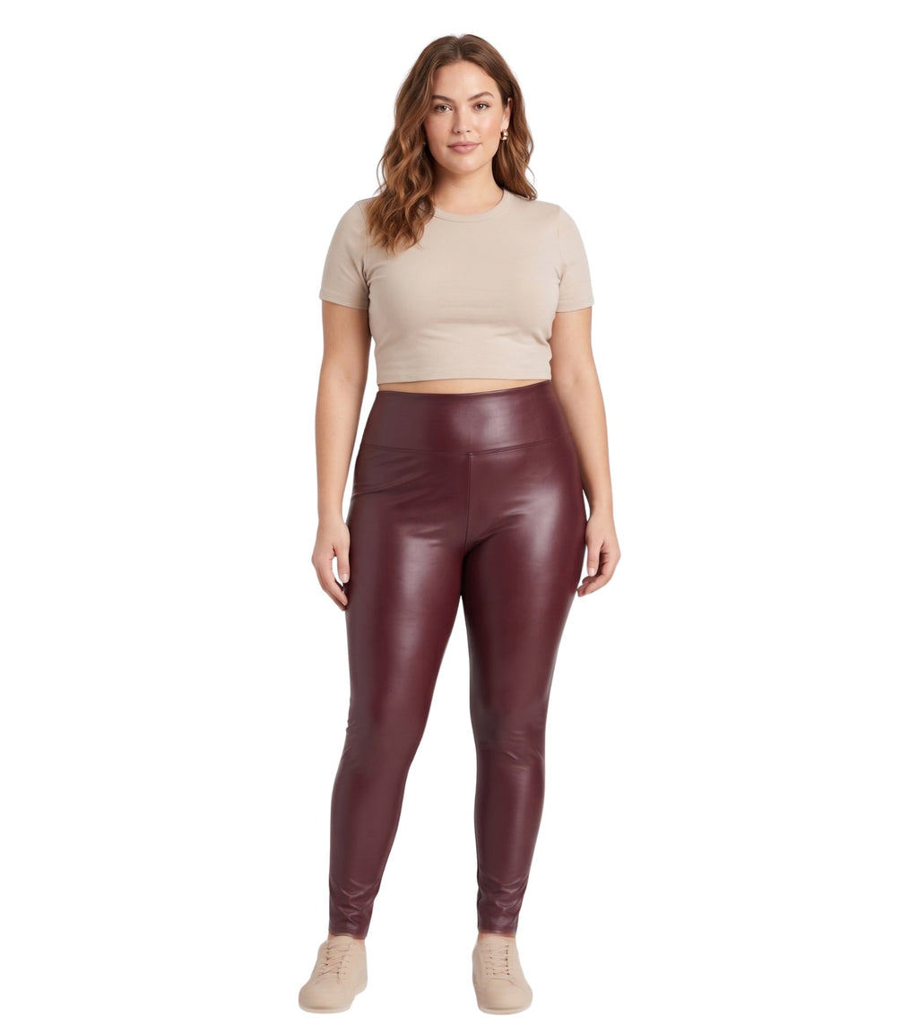 Sakkas Matte Liquid High Waist Stretch Leggings - Made in USA