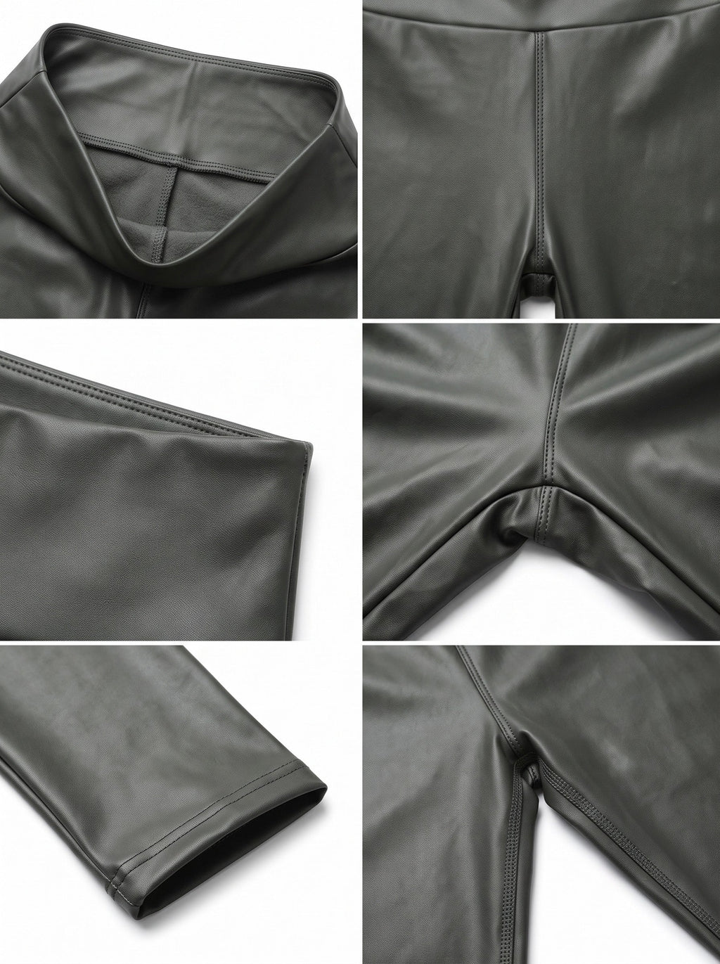 Sakkas Matte Liquid High Waist Stretch Leggings - Made in USA