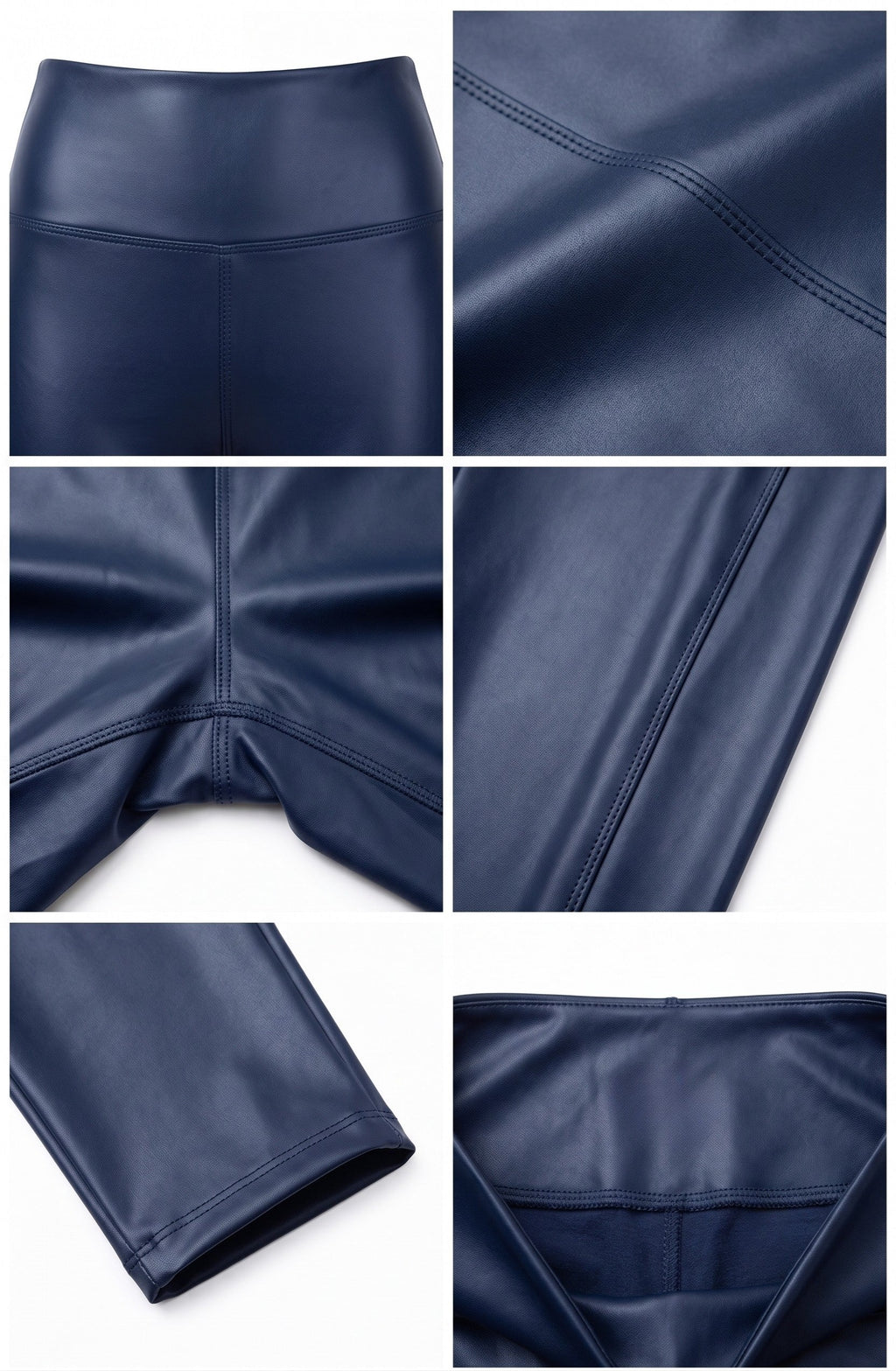 Sakkas Matte Liquid High Waist Stretch Leggings - Made in USA