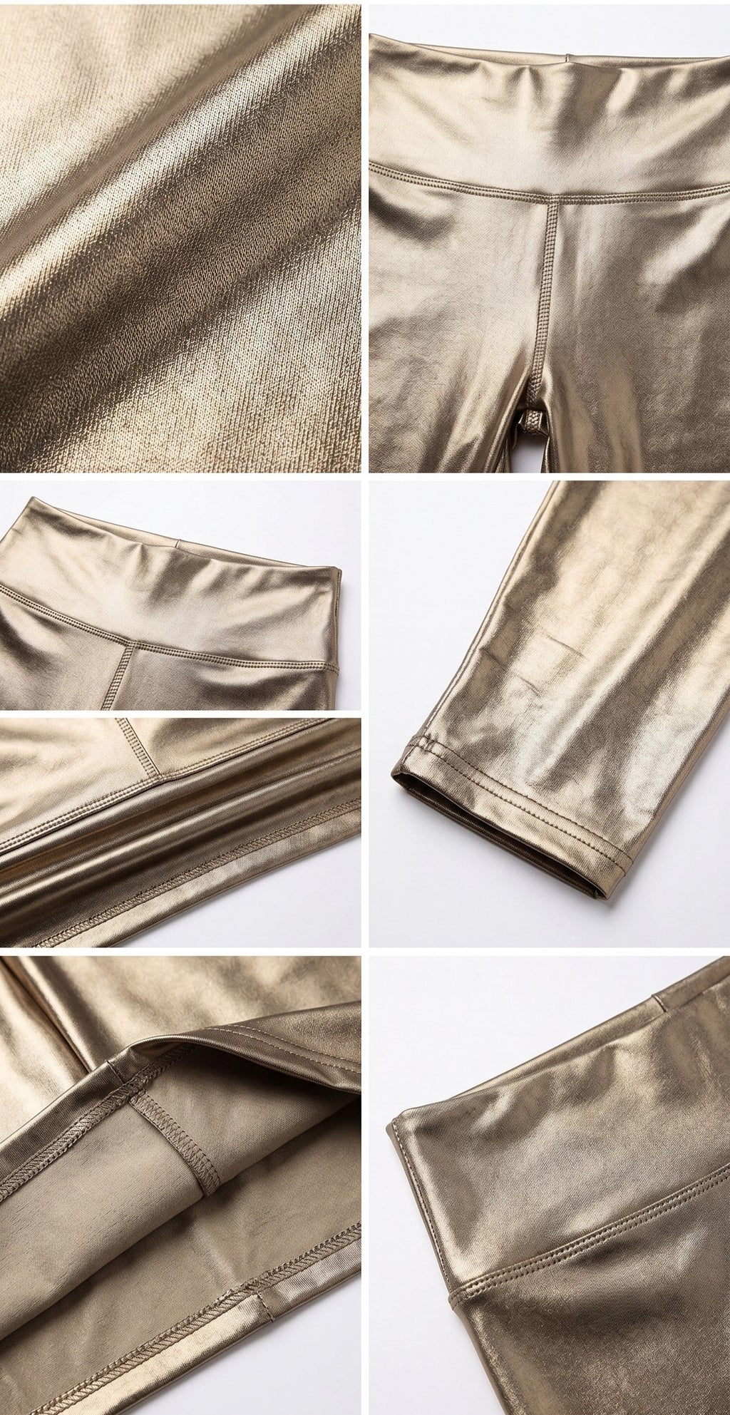 Sakkas Matte Liquid High Waist Stretch Leggings - Made in USA