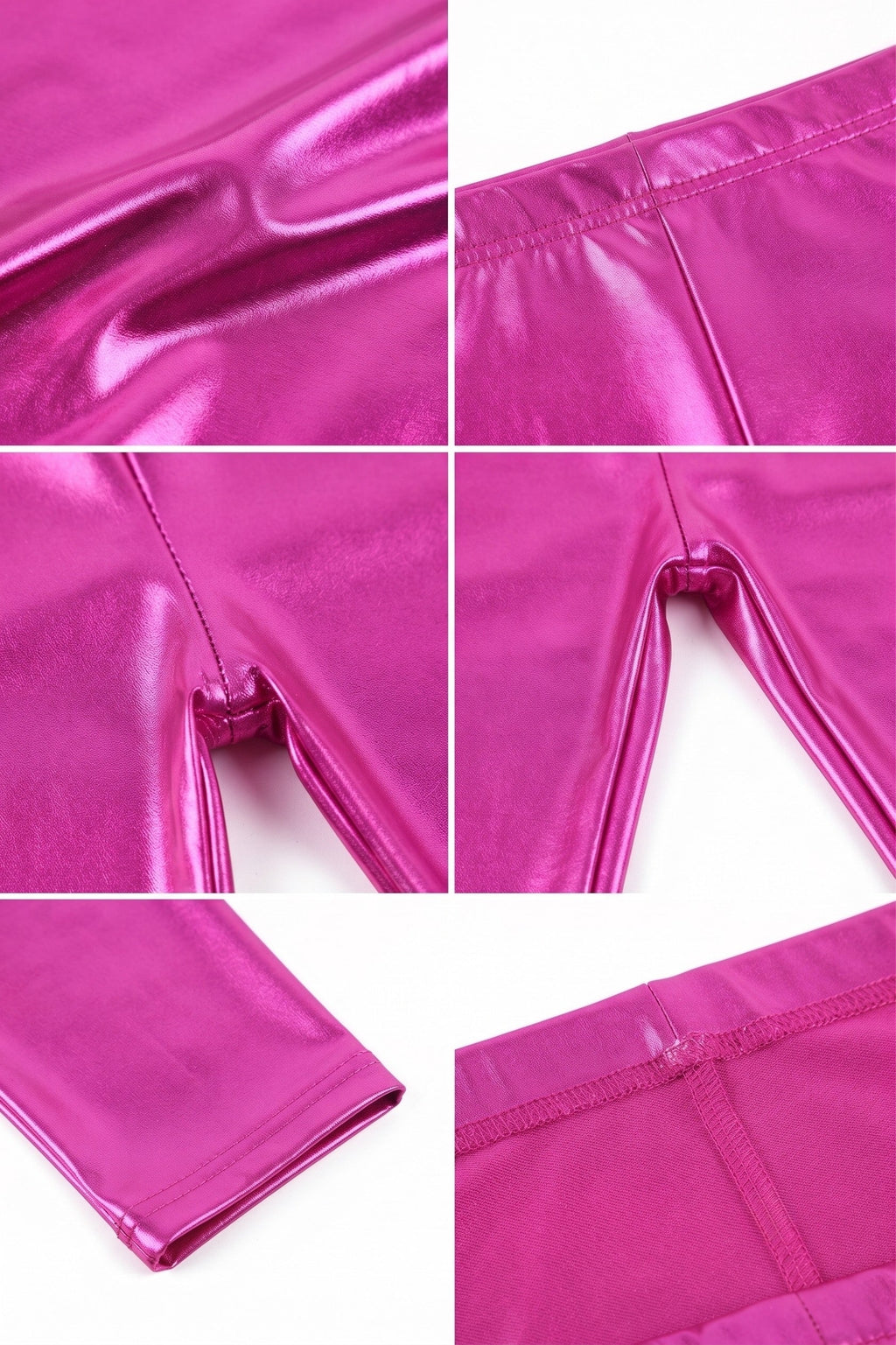 Sakkas Footless Liquid Wet Look Shiny Metallic Stretch Leggings