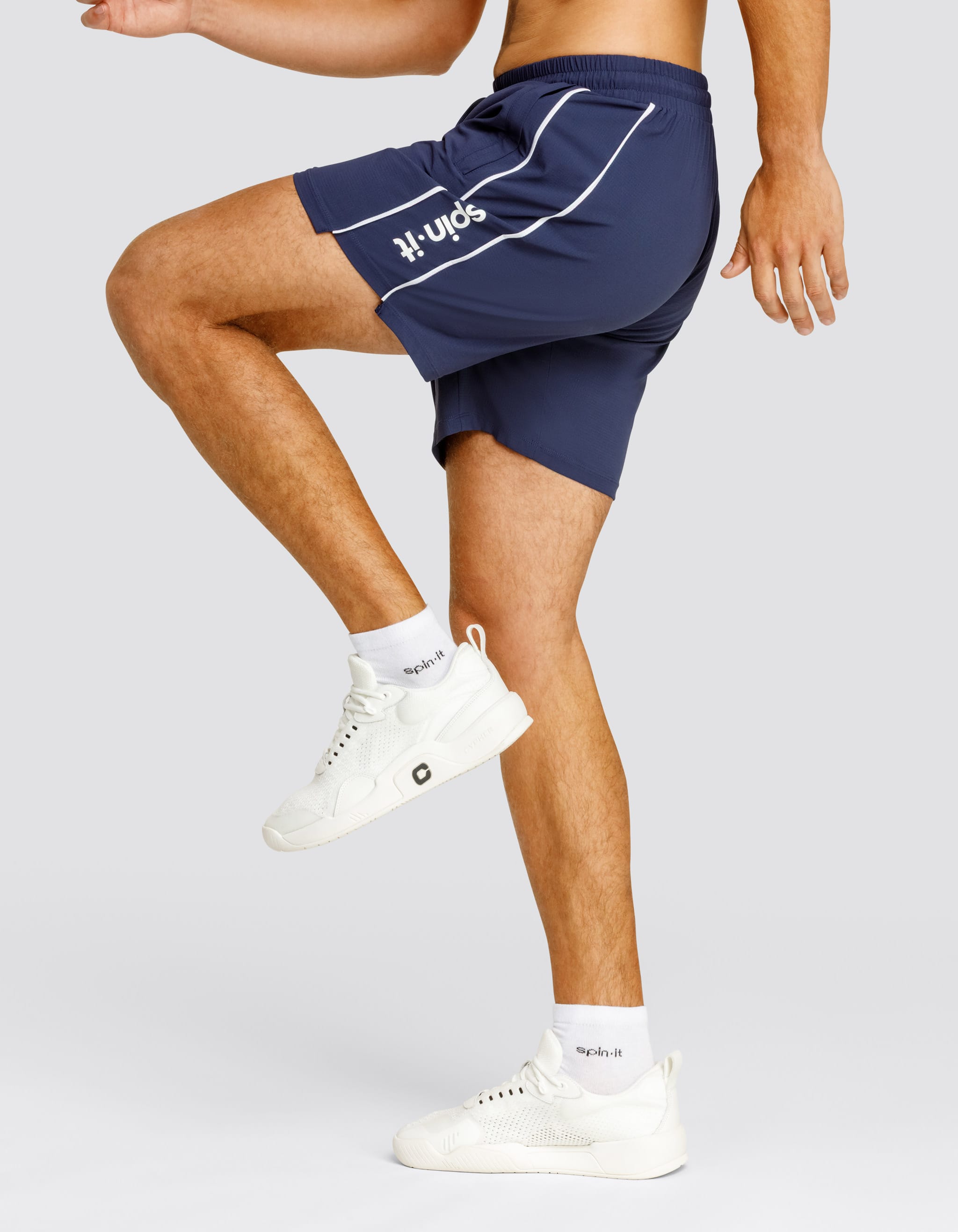 David 7" Short - Navy Blue