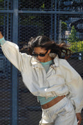 ALMA  JACKET IN IVORY