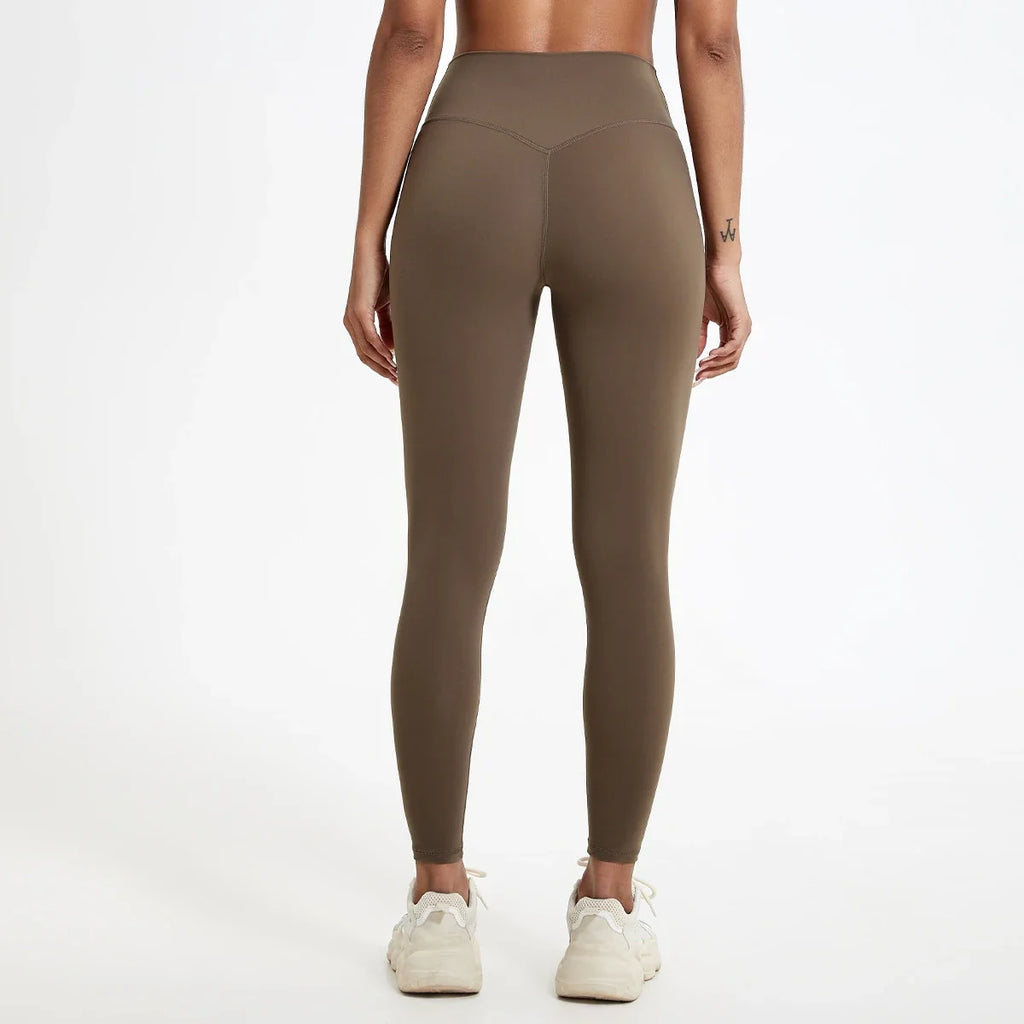 Hearuisavy Summer Super Soft Fabrics High Waist Leggings Gym Yoga Pants Running Workout Tights Push Up Sports Leggings Women