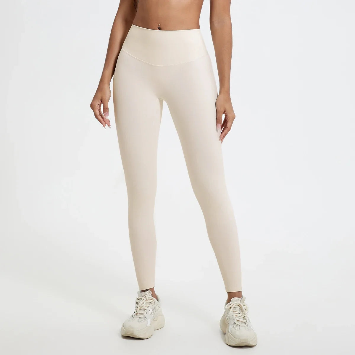 Hearuisavy Summer Super Soft Fabrics High Waist Leggings Gym Yoga Pants Running Workout Tights Push Up Sports Leggings Women