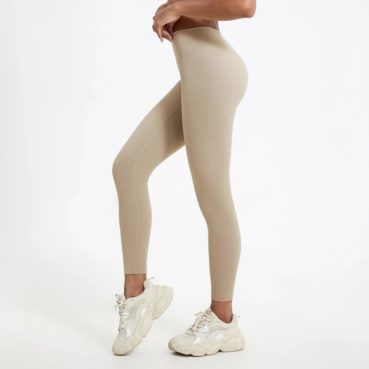 Hearuisavy Summer Super Soft Fabrics High Waist Leggings Gym Yoga Pants Running Workout Tights Push Up Sports Leggings Women