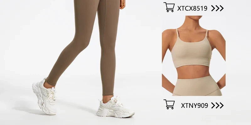 Hearuisavy Summer Super Soft Fabrics High Waist Leggings Gym Yoga Pants Running Workout Tights Push Up Sports Leggings Women