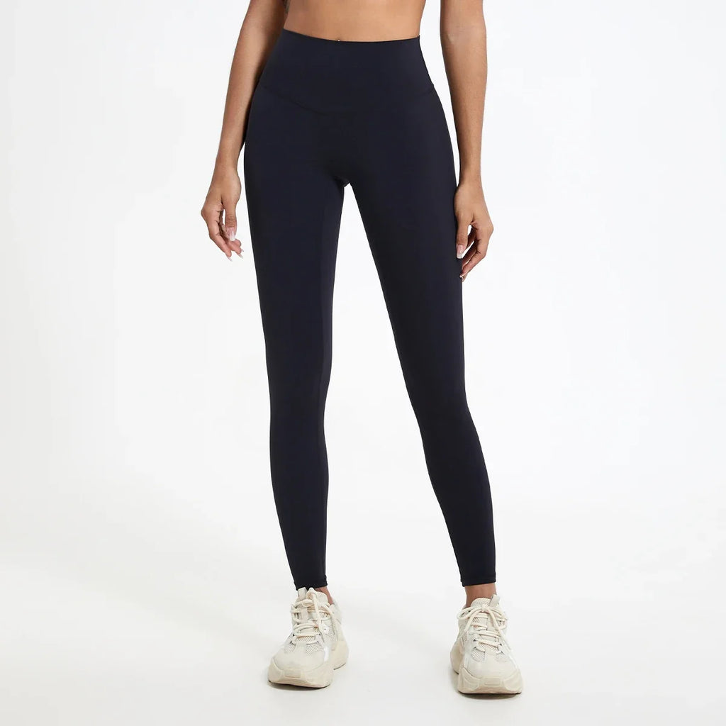 Hearuisavy Summer Super Soft Fabrics High Waist Leggings Gym Yoga Pants Running Workout Tights Push Up Sports Leggings Women