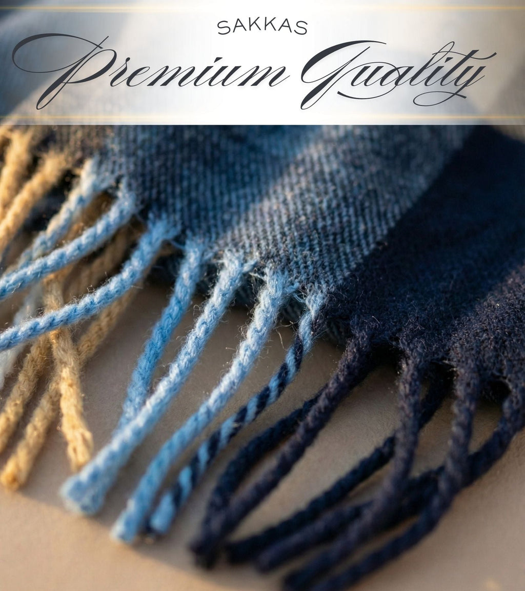 Sakkas Booker Cashmere Feel Solid Colored Unisex Winter Scarf With Fringe