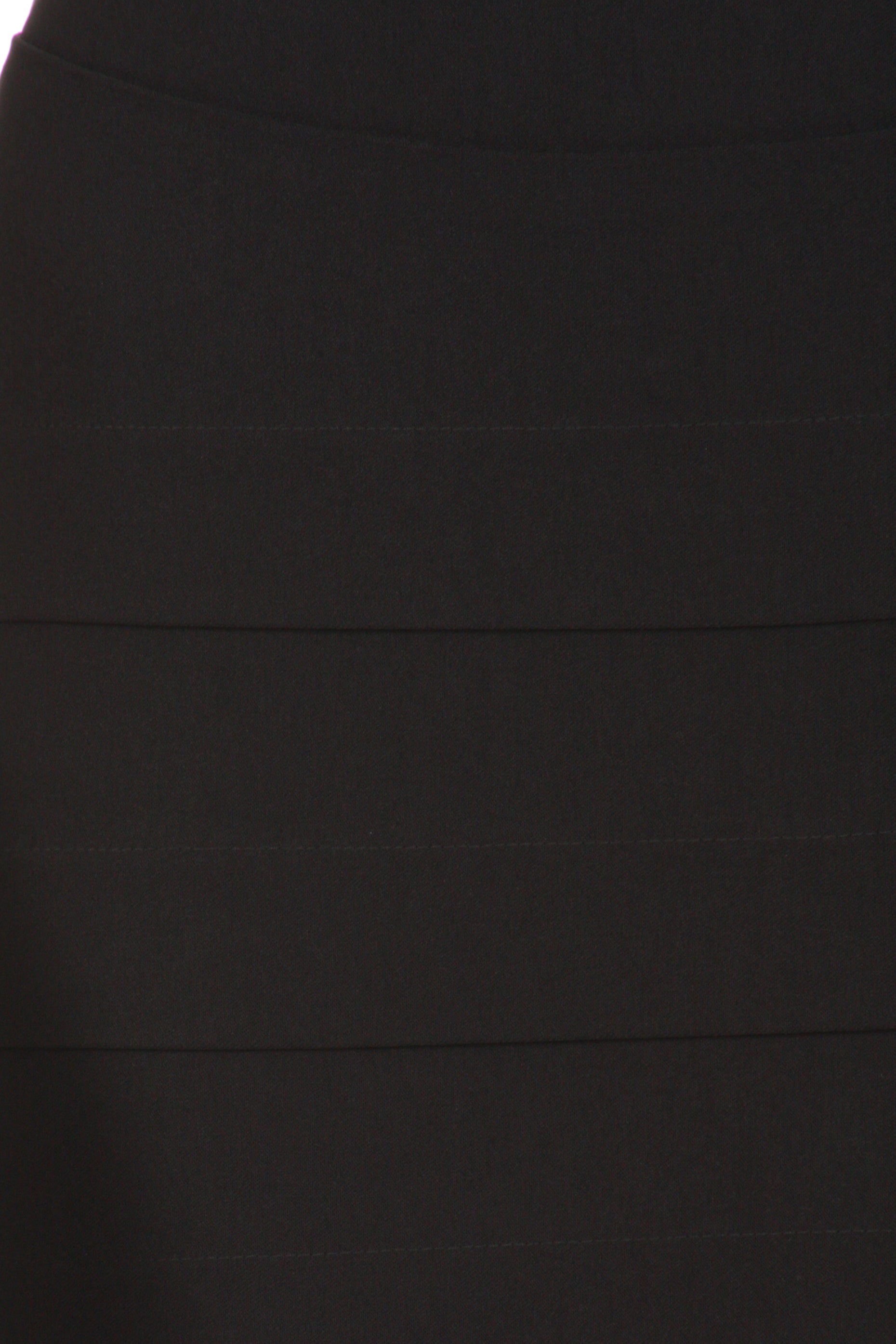 Sakkas Knee Length Tiered Sleek Stretch Skirt