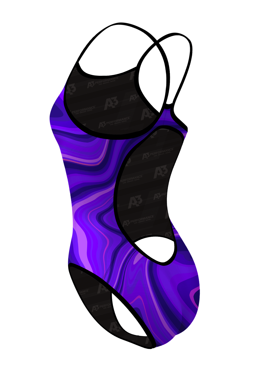 A3 Performance Groovy Wave Female Xback