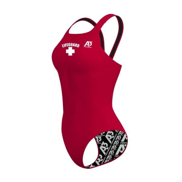 A3 Performance Guard Female Sprintback Swimsuit w/ logo