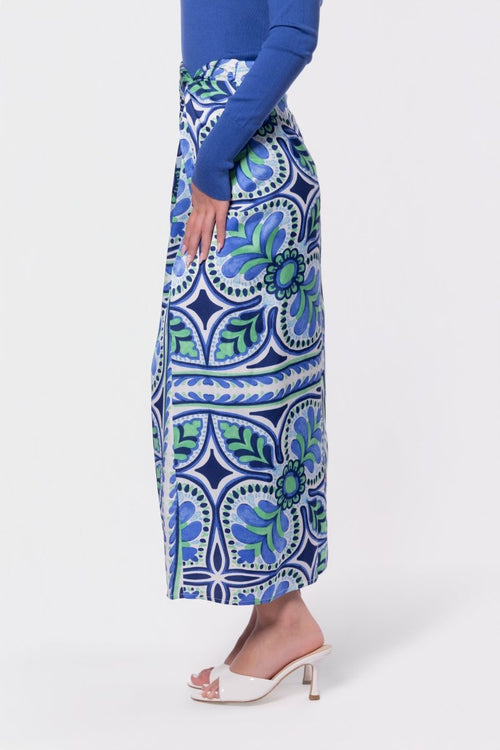 Adalyn Skirt (Blue Green)