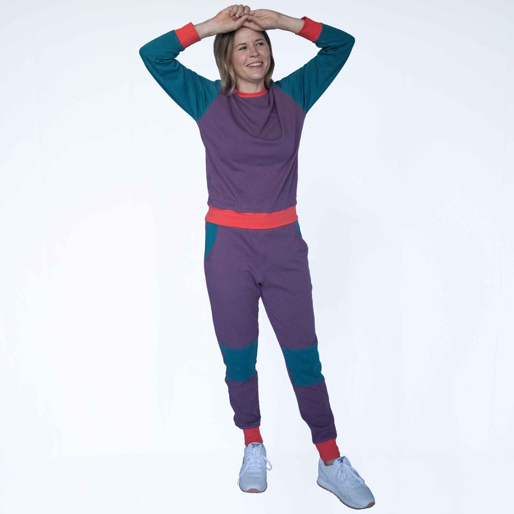 Adult Colorblock Sweatshirt