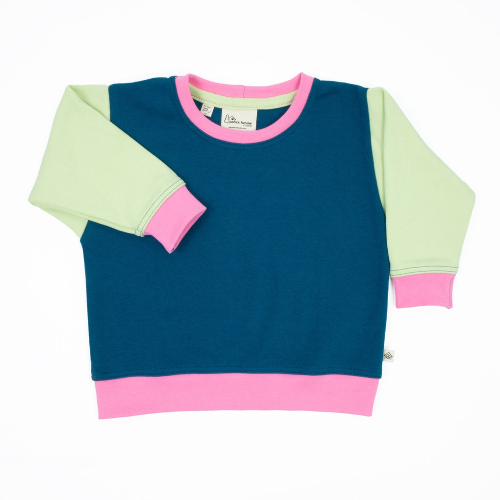 Adult Colorblock Sweatshirt