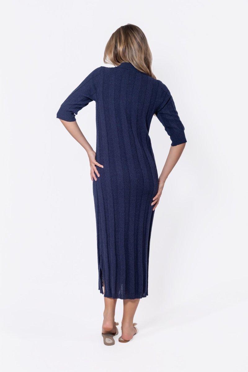 Amara Dress (Navy)
