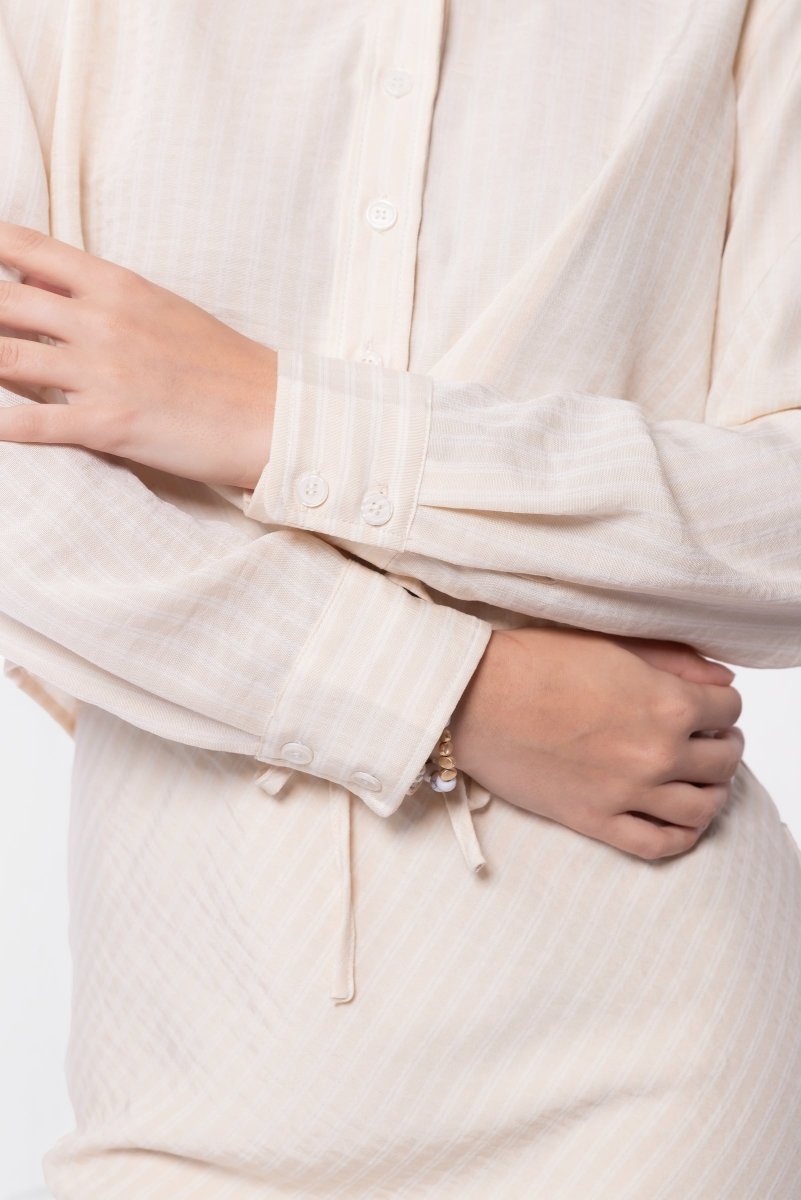 Anita Top (Khaki Stripe)