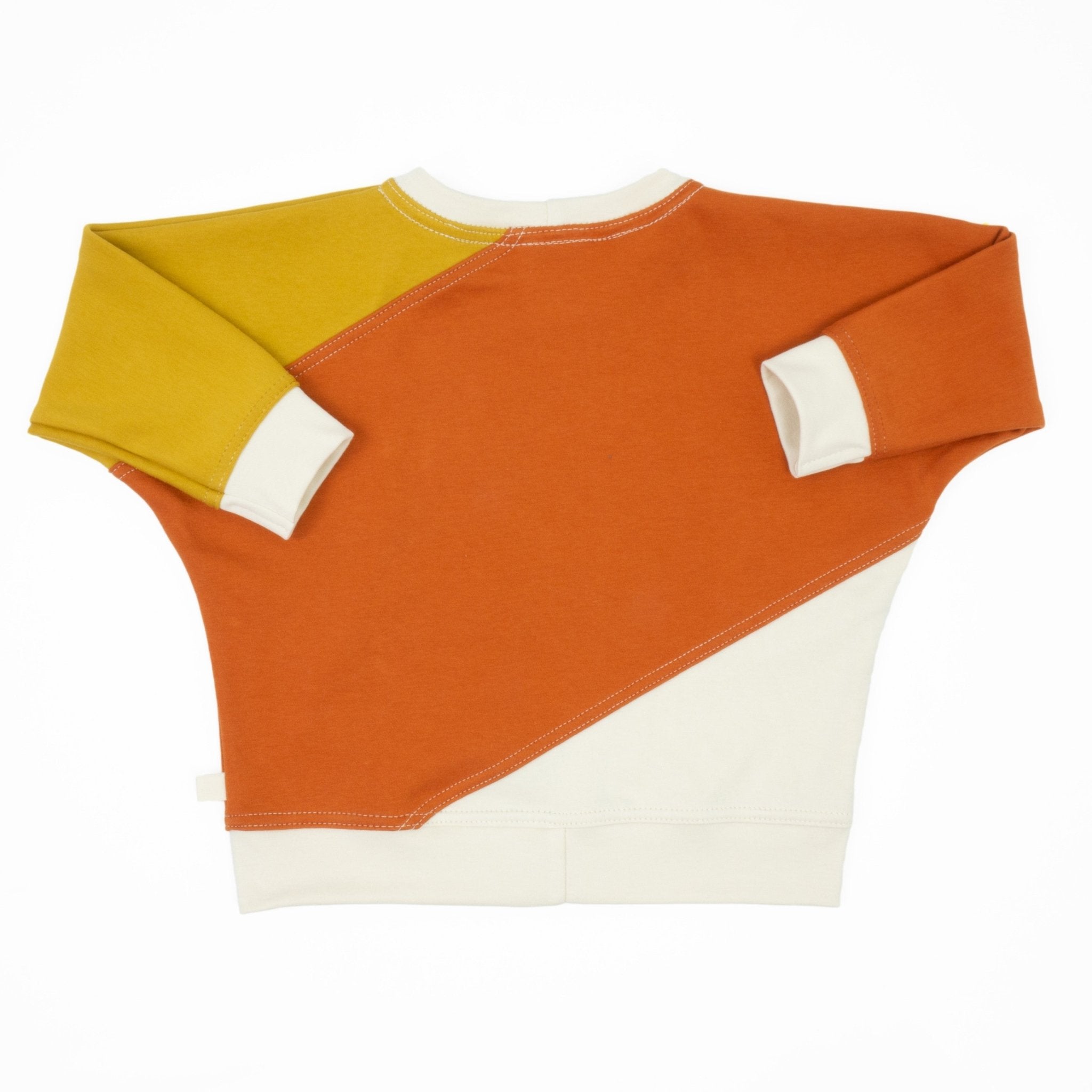 Big Kid Diagonal Colorblock Sweatshirt