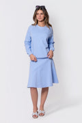 Karla Skirt 23" (Sky Blue)