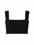 Square Neck Organic Cotton Sports Bra