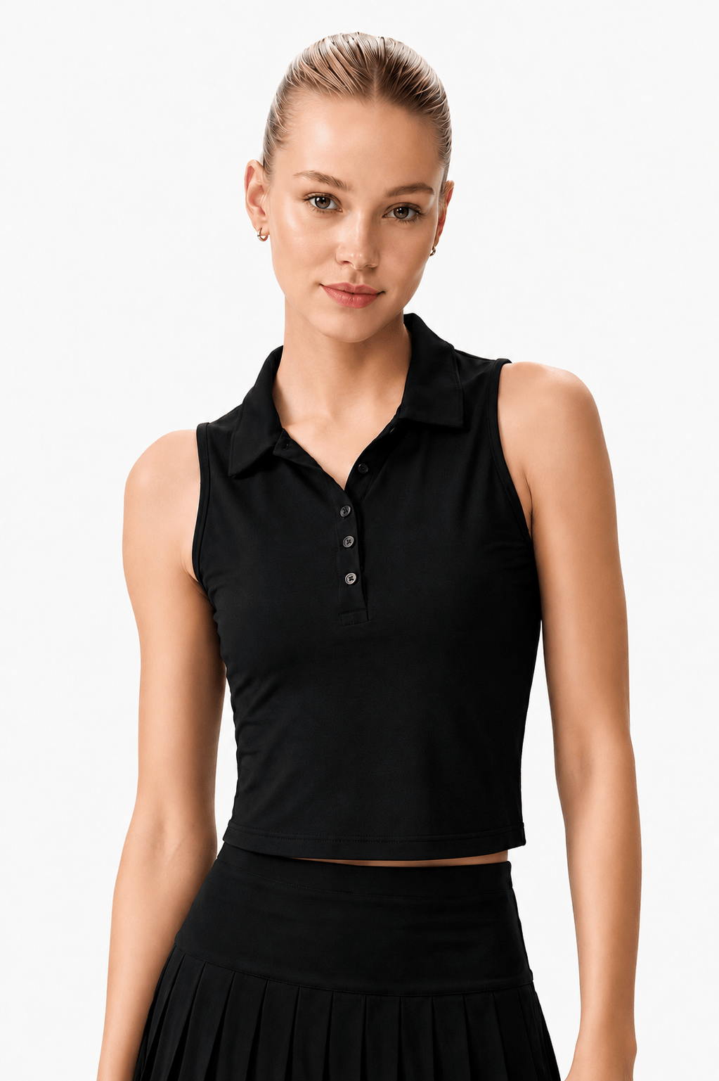 Lexy Organic Cotton Polo Tank