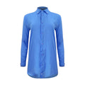 Naomi Linen Tunic Blouse - Glacier