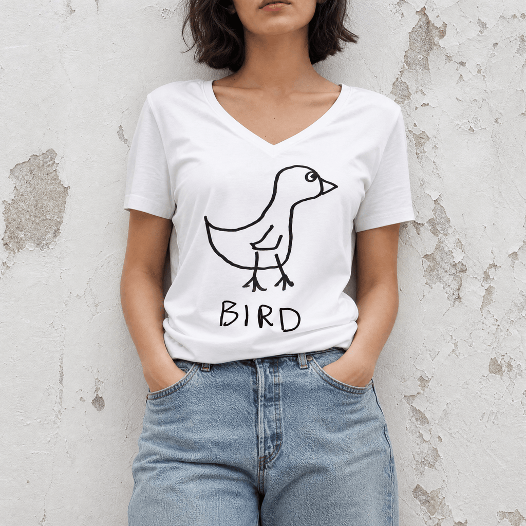 Bird - Women's V-Neck Tee