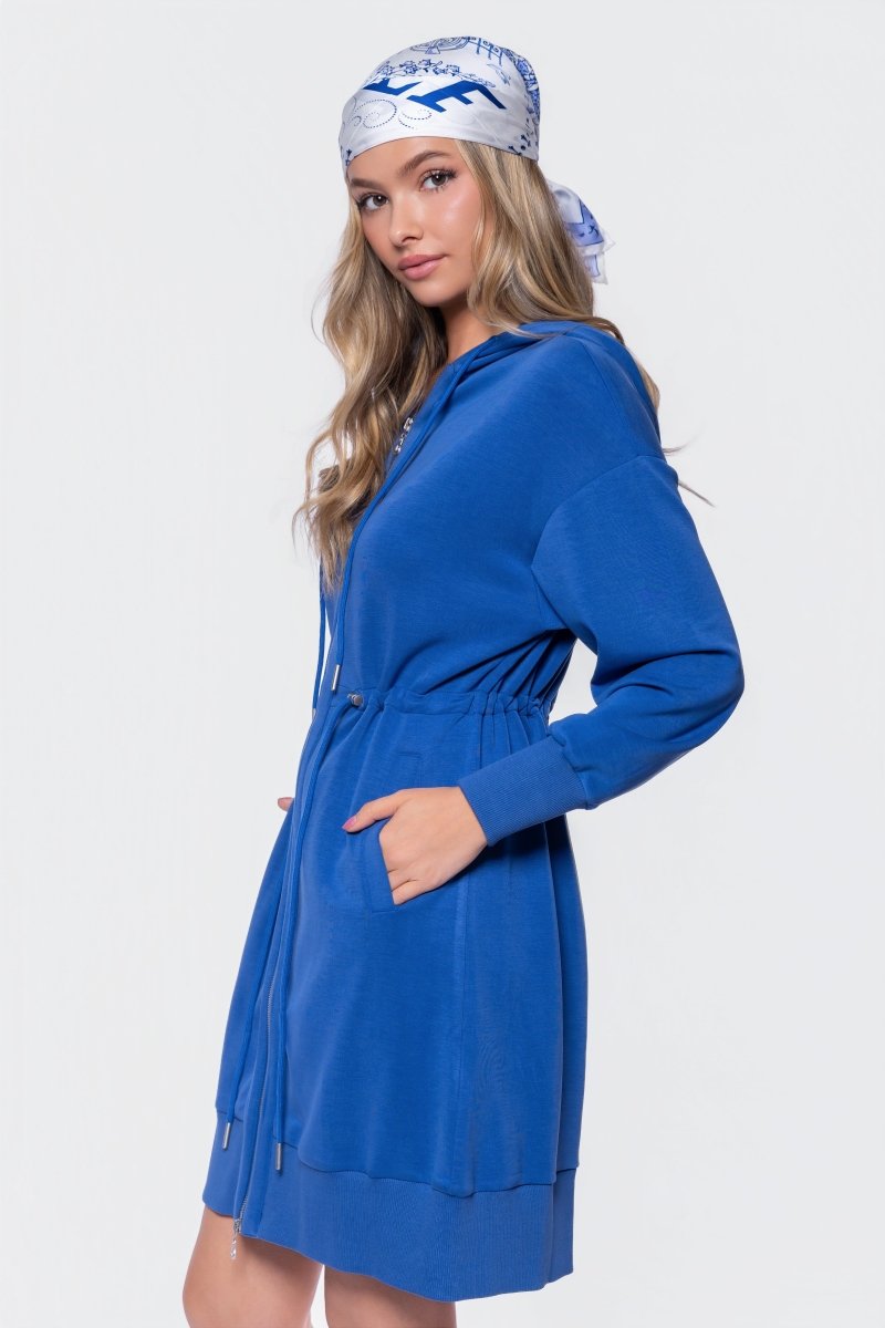 Mina Dress 37" (Royal Blue)