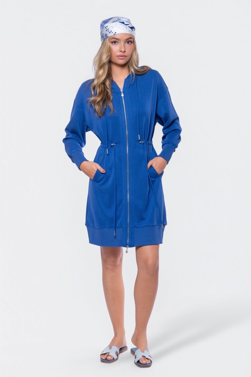 Mina Dress 37" (Royal Blue)