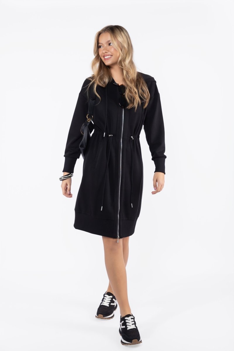 Mina Dress 40" (Black)