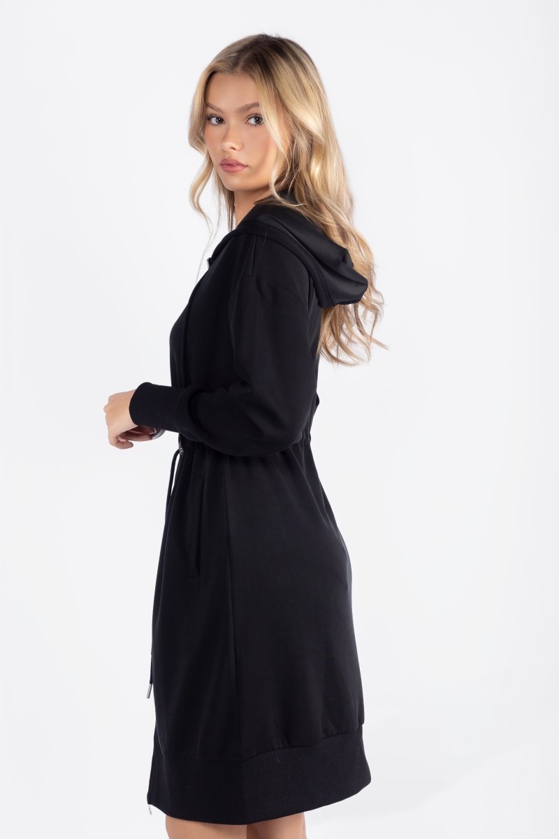Mina Dress 40" (Black)