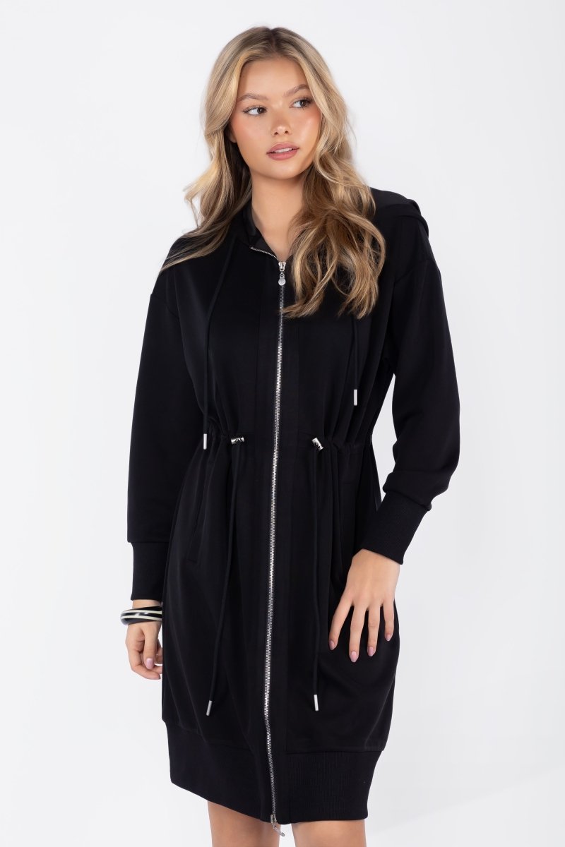 Mina Dress 40" (Black)
